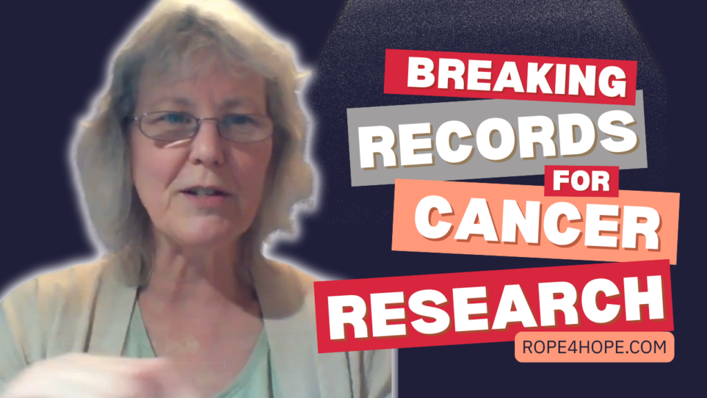 Mandy Shaw @mandyshaw366 is organizing Rope4Hope, a benefit on September 13th, 2025 to benefit Cancer Research UK