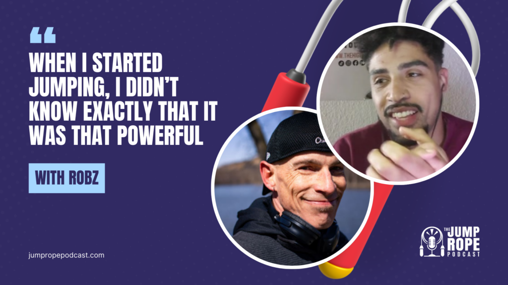 Robz (@robz_360s) joins Dizzy to talk about persistence, consistency, and the power of jump rope on mental and physical health