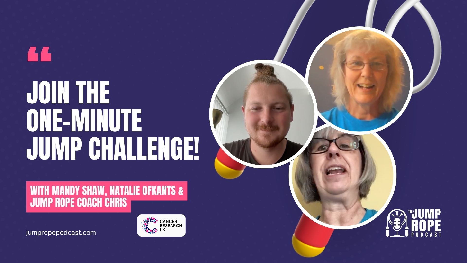 Rope4Hope is happening September 13, 2025 at 1 PM London time